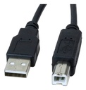 Cable USB 2.0 A-macho a B-macho, 3m XTC-303