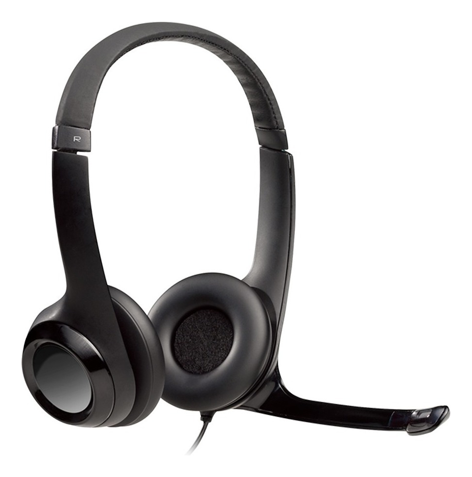 AURICULAR LOGITECH H390 NEGRO 981-000014 CON MICROFONO