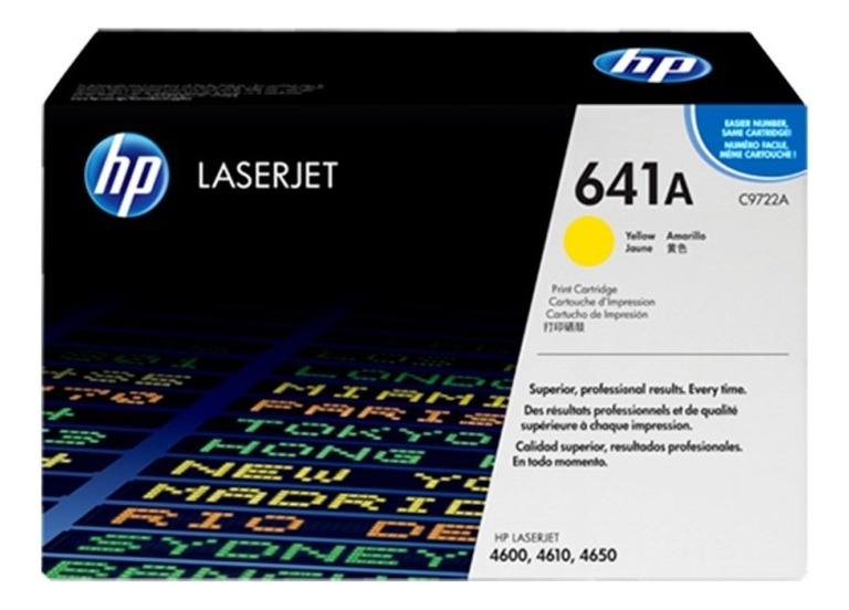 Toner Hp 641A Amarillo C9722A Original