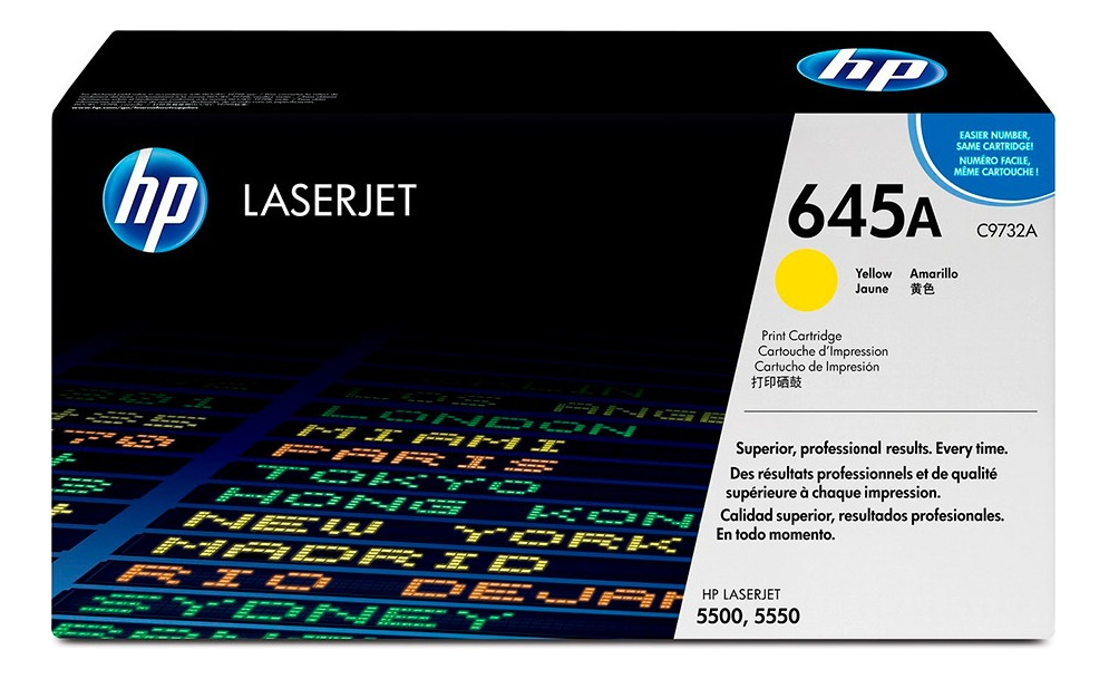 Toner Hp 645A Amarillo C9732A Original