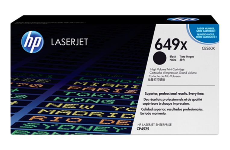 Toner Hp 649X Negro CE260X Original