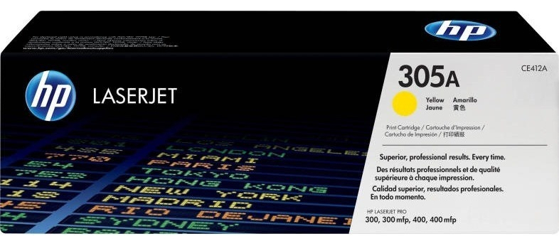 Toner Hp 305A  CE412A Amarillo