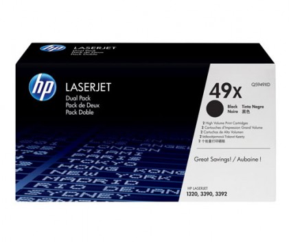Toner Hp 49XD Dual Pack Q5949XD Original