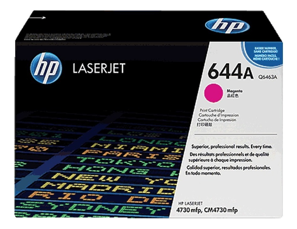 Toner Hp 644a Magenta Q6463A Original