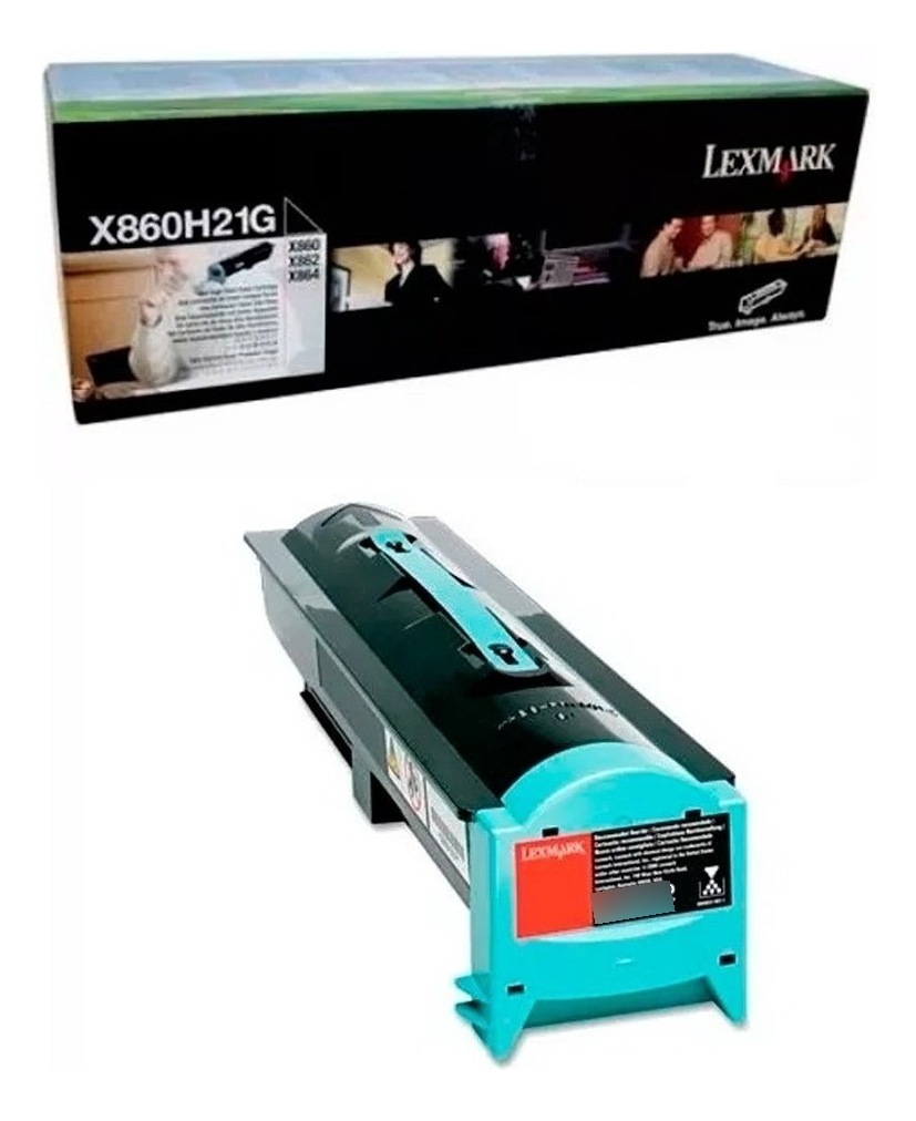 Toner Lexmark Negro X860H21G Original