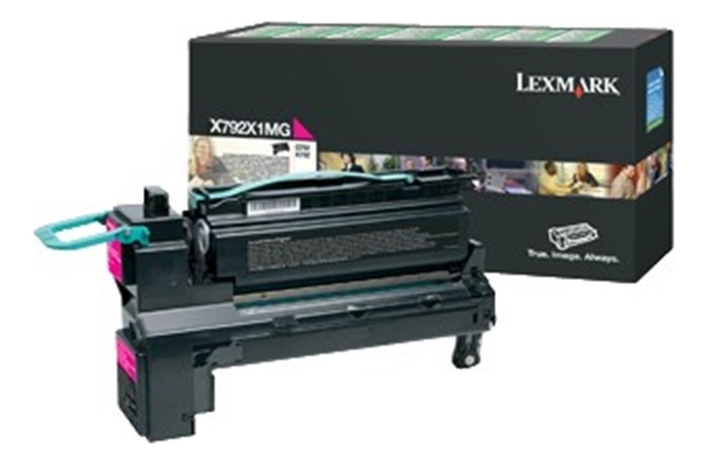Toner Lexmark X792 Magenta X792X1MG Original