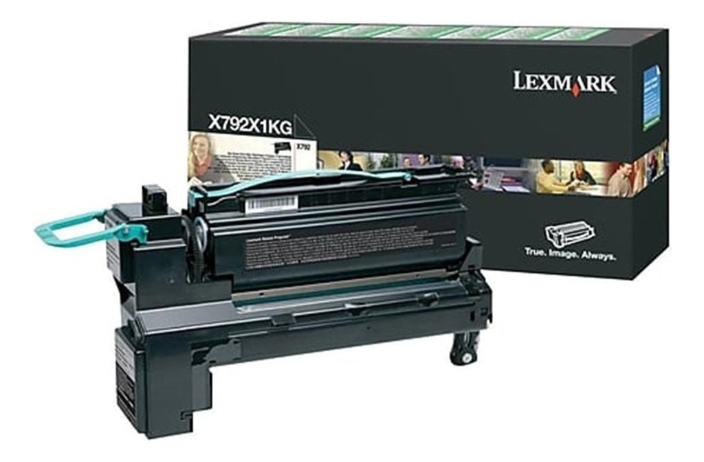 Toner Lexmark X792 Negro X792X1KG Original