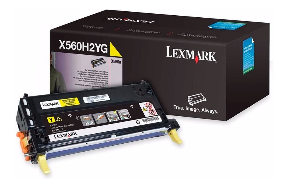 Toner Lexmark X560H2YG Amarillo Original