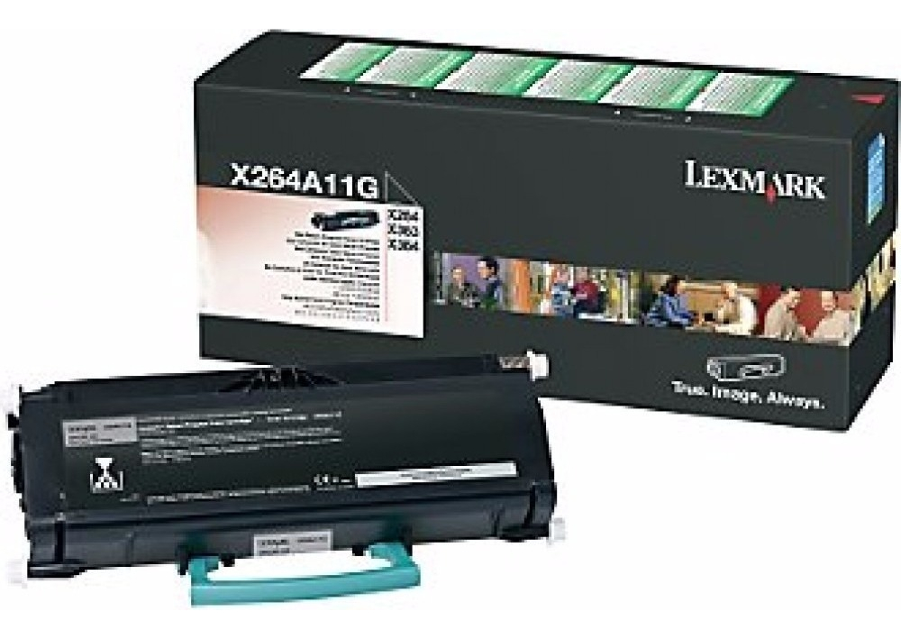 Toner Lexmark X264 X363 Negro X264a11g Original