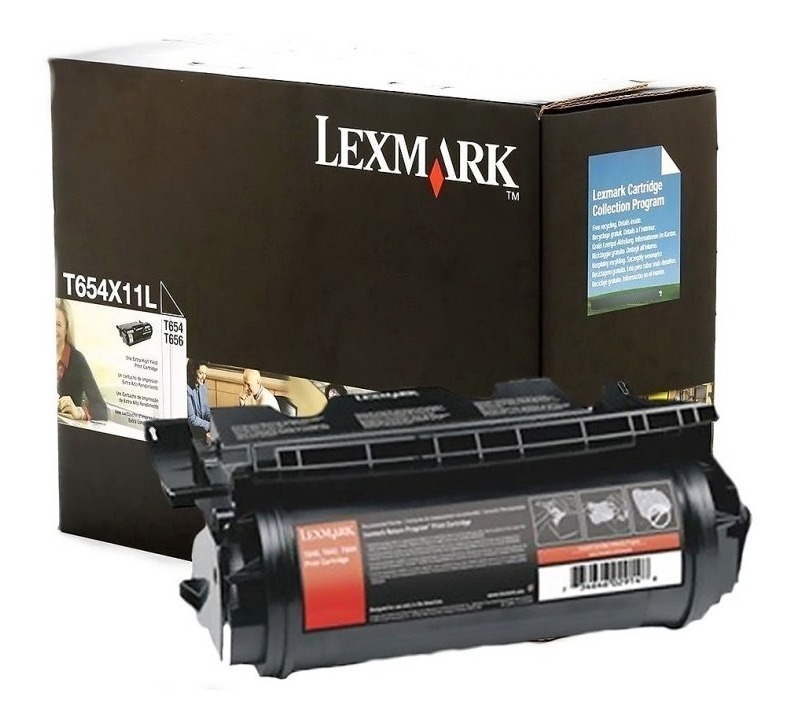 Toner Lexmark T654 Negro T654X11L Original