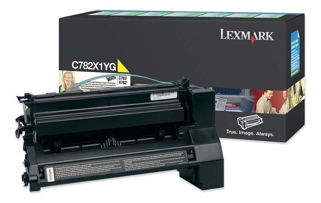 Toner Lexmark C782X1YG Amarillo Original