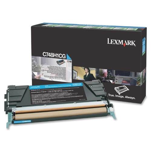 Toner Lexmark C748H1CG Cian Original