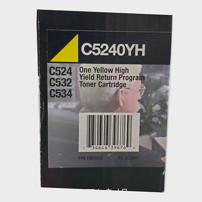 Toner Lexmark Amarillo C5240YH Original
