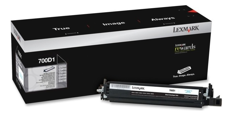 Developer Unit Lexmark 700D1 Negro Original