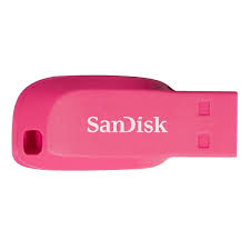 Pendrive SanDisk 32GB Cruzer Blade CZ50 Rosa