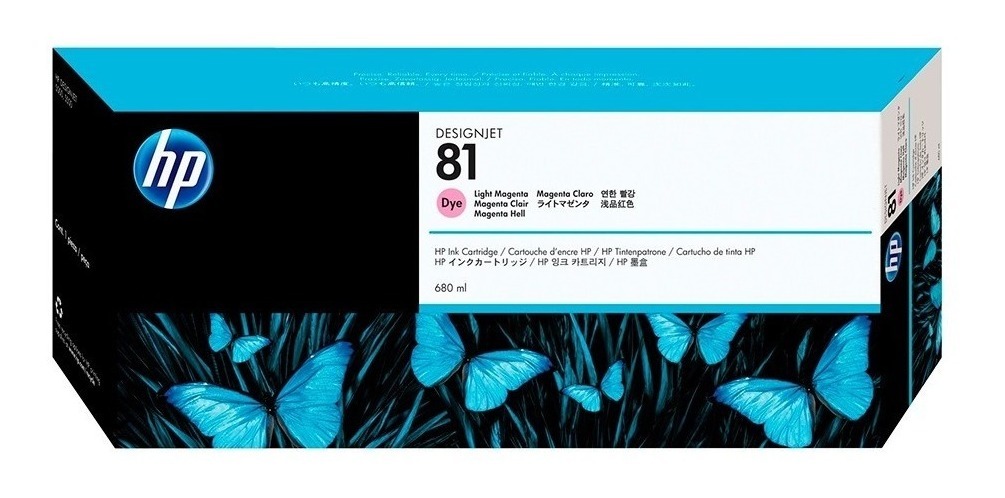 Cartucho Hp 81 Magenta Claro C4935A