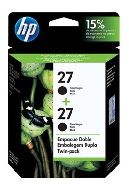 Cartucho Hp 27 Twin Pack Negro C9322FL