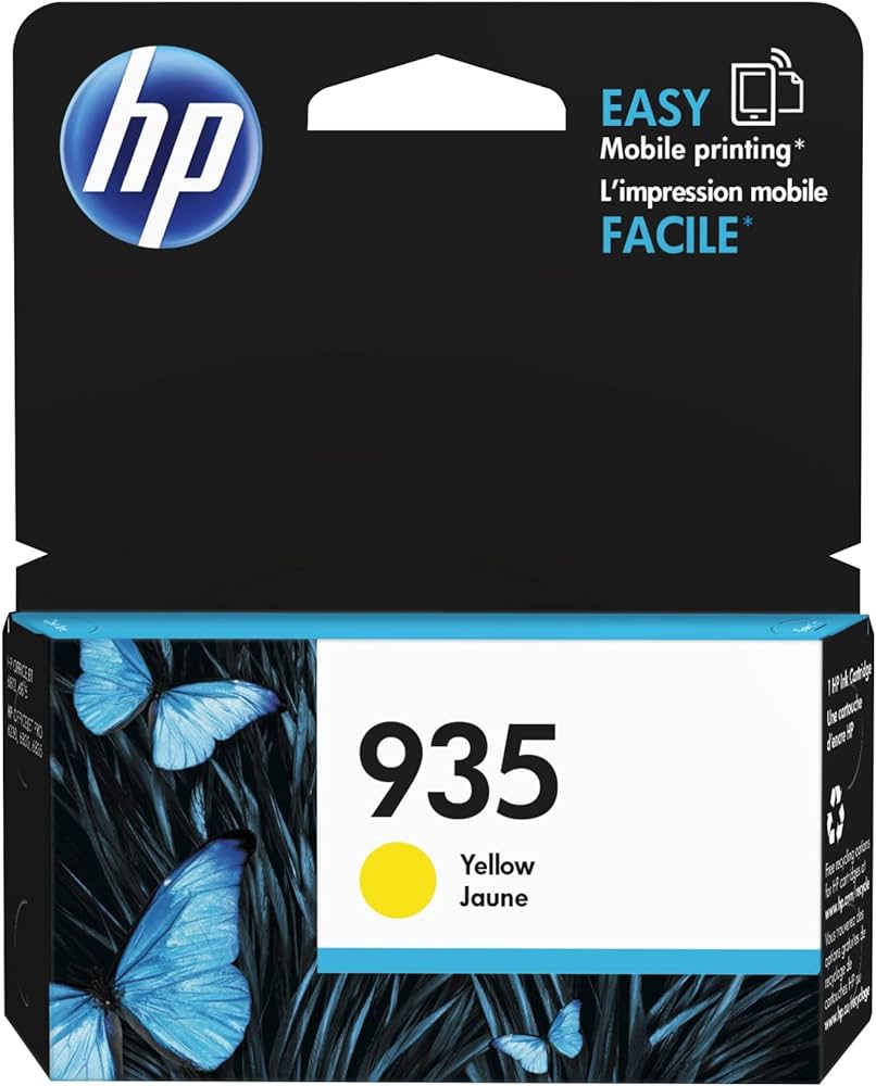 Cartucho Hp 935 Amarillo C2P22AE Original