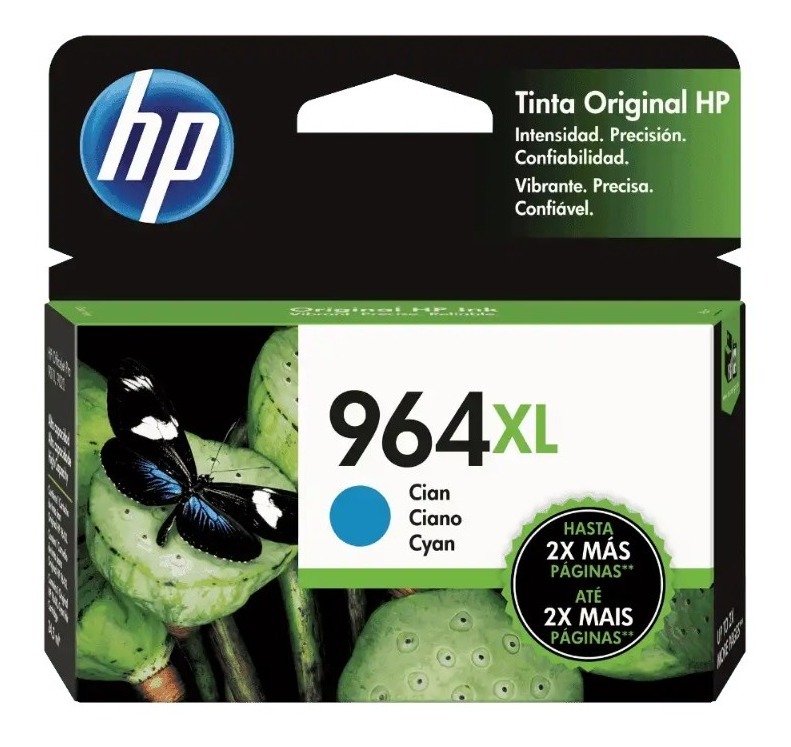 Cartucho Hp 964XL Cian 3JA54AL