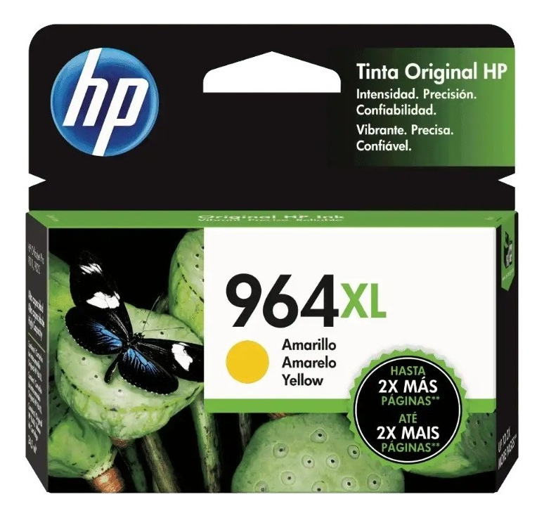 Cartucho Hp 964XL Amarillo 3JA56AL