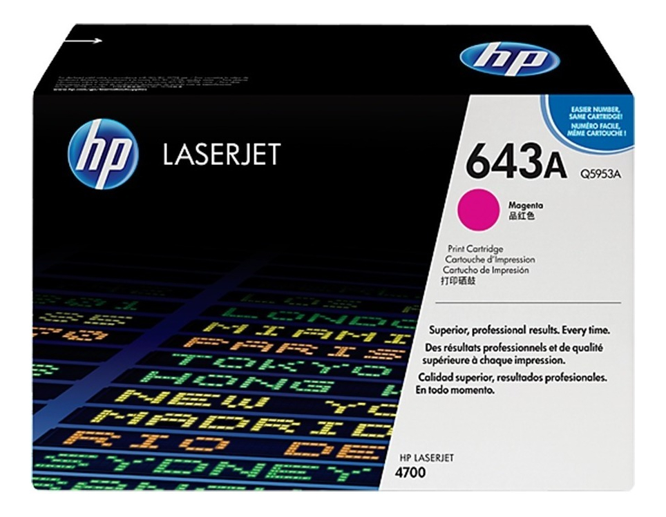 Toner Hp 643a Magenta Original q5953a