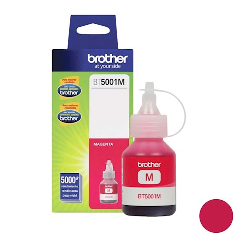 Tinta Brother BT5001M Magenta 5000 Paginas