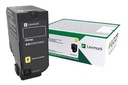 Toner Lexmark 84C4HY0 Color Amarillo Original