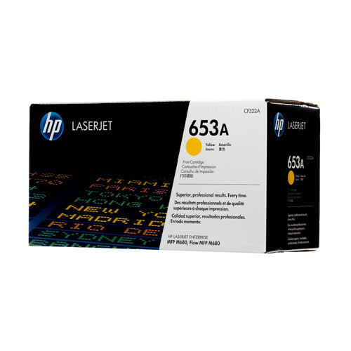 Toner Hp 653A Amarillo CF322A Original