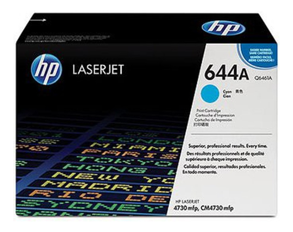 Toner Hp 644A Cian Q6461A Original