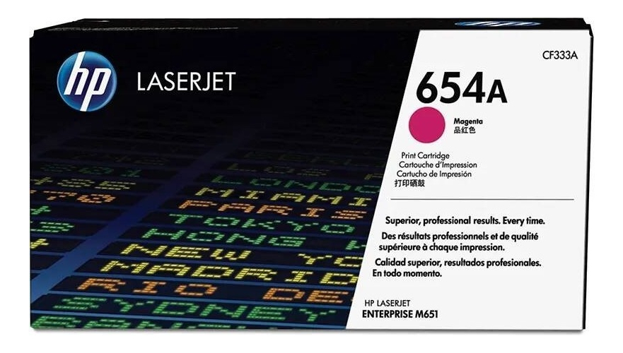 Toner Hp 654A Magenta CF333A Original