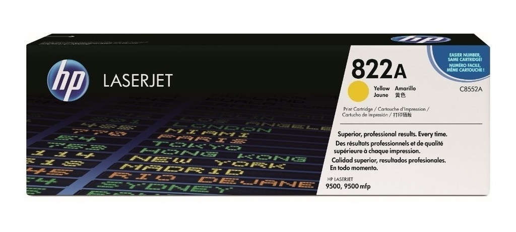 Toner Hp C8552A Amarillo Caja Anterior Original