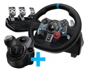 Volante Logitech G29 Negro con Pedalera y Palanca PS4 PS5
