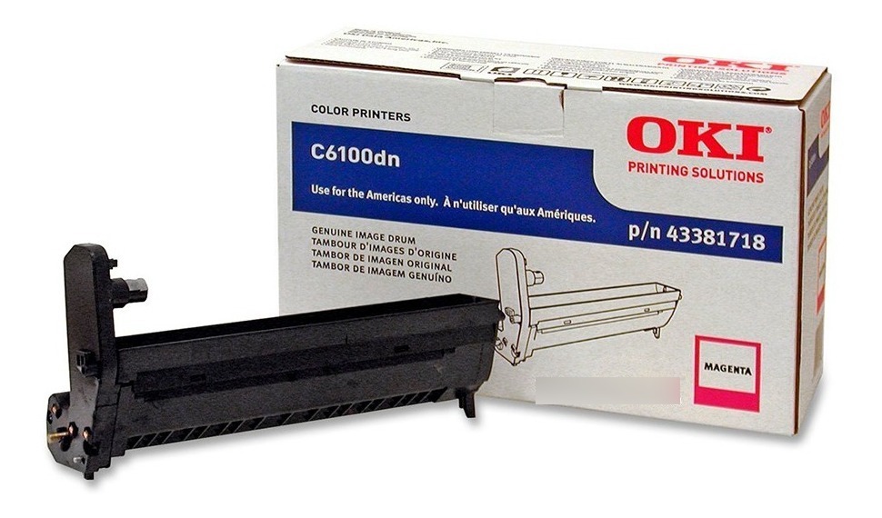 Unidad Imagen Oki 43381718 Magenta C5550 / C6100 / C6150