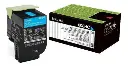 Toner Lexmark 808HC 80C8HC0 Cyan Original