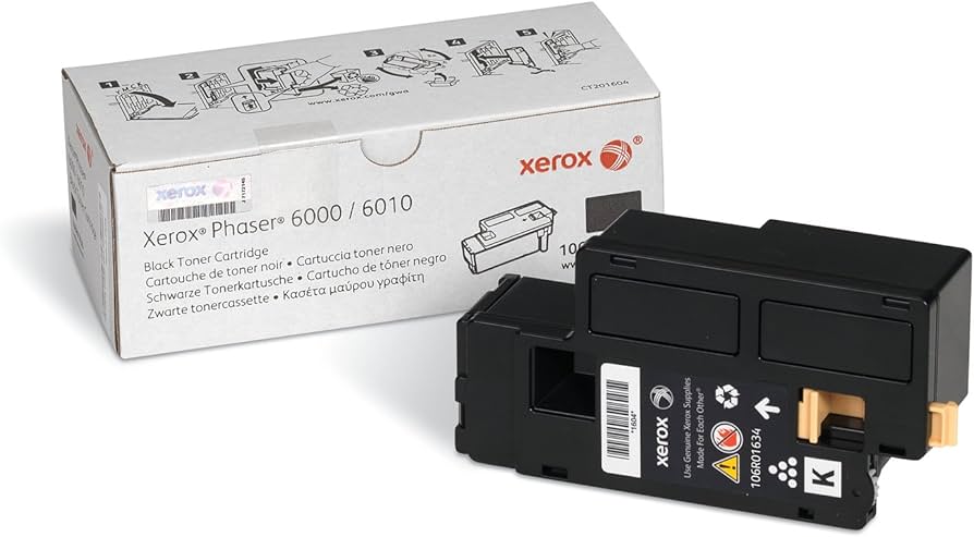 Toner Xerox 106R01634 Negro Original Toner Xerox 106r01634 Negro 6000 6010 6015 Original