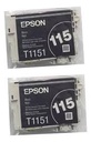 Cartucho EPSON 115 NEGRO ORIGINAL BLISTER OEM
