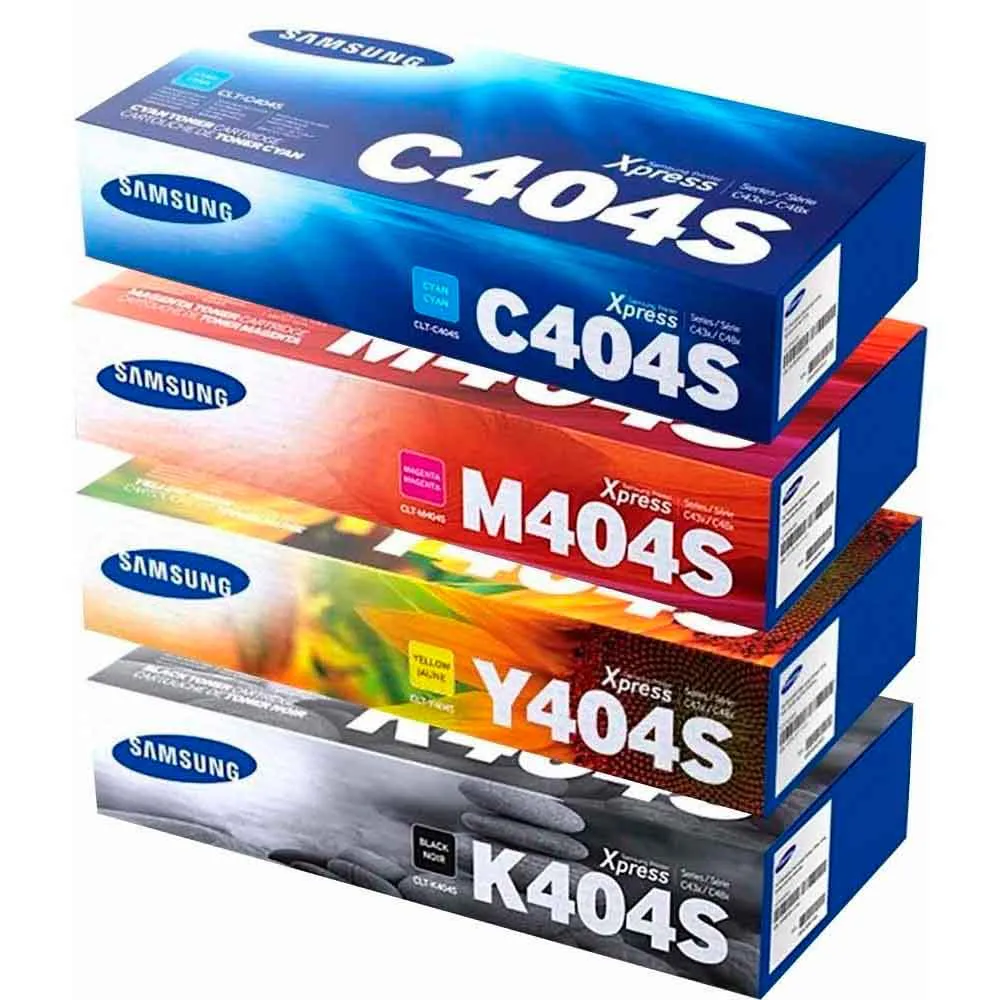 Toner Samsung 406s Original 3305 360 365 C410 C460 Combo X 4