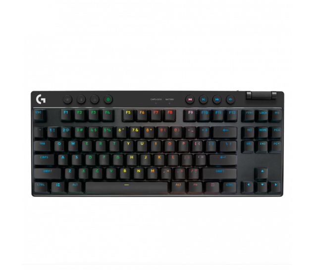 Teclado Logitech PRO X TKL Negro Lightspeed