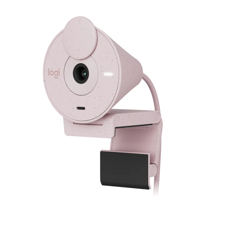 Camara Web Logitech BRIO 300 Full HD 1080p Color Rosa 960-001446