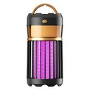 Lampara Mata Mosquito Off Luz Led USB Campamento Recargable color negro 