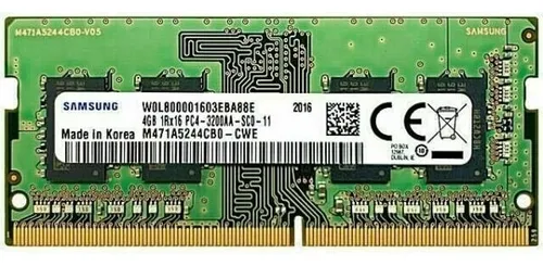 RAM Sodimm para notebook 4GB Samsung DDR4 OEM 