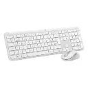 Combo Logitech K650 + M650 Inalámbrico Blanco