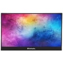 Monitor Portatil Verbatim 14" FHD 1080p Color Negro