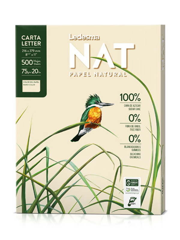 Resma Ledesma Natural Tamaño Carta 75/g/m2