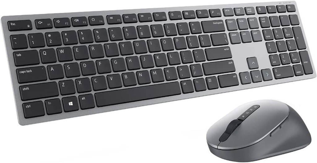 Combo Teclado y Mouse Dell KM7321W Wireless Multi-Device