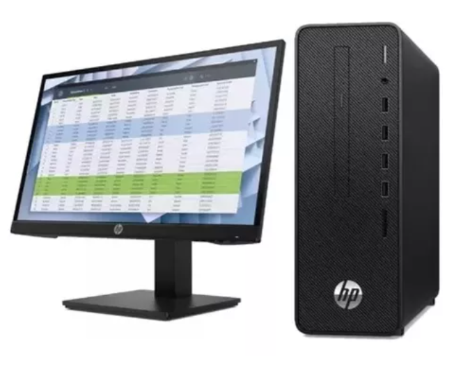 HP PC i3 10105 280 G5 16gb Ram 256gb M2 1tb HDD FreeDOS + Monitor 22"