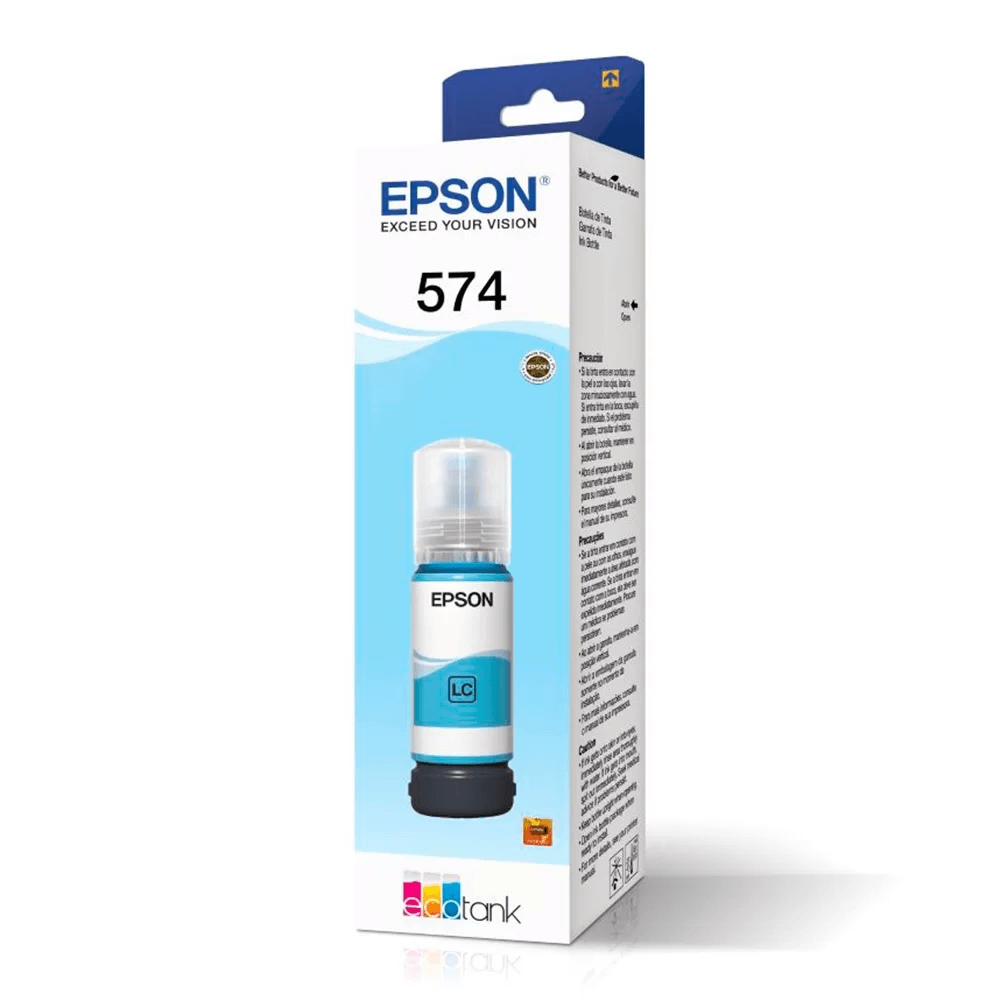 Tinta Epson 574 Light Cian 