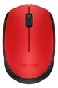 Mouse Logitech Wir M170 Red Blister 910-004941