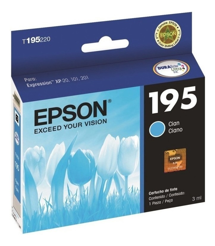 EPSON 195 CIAN Original T195