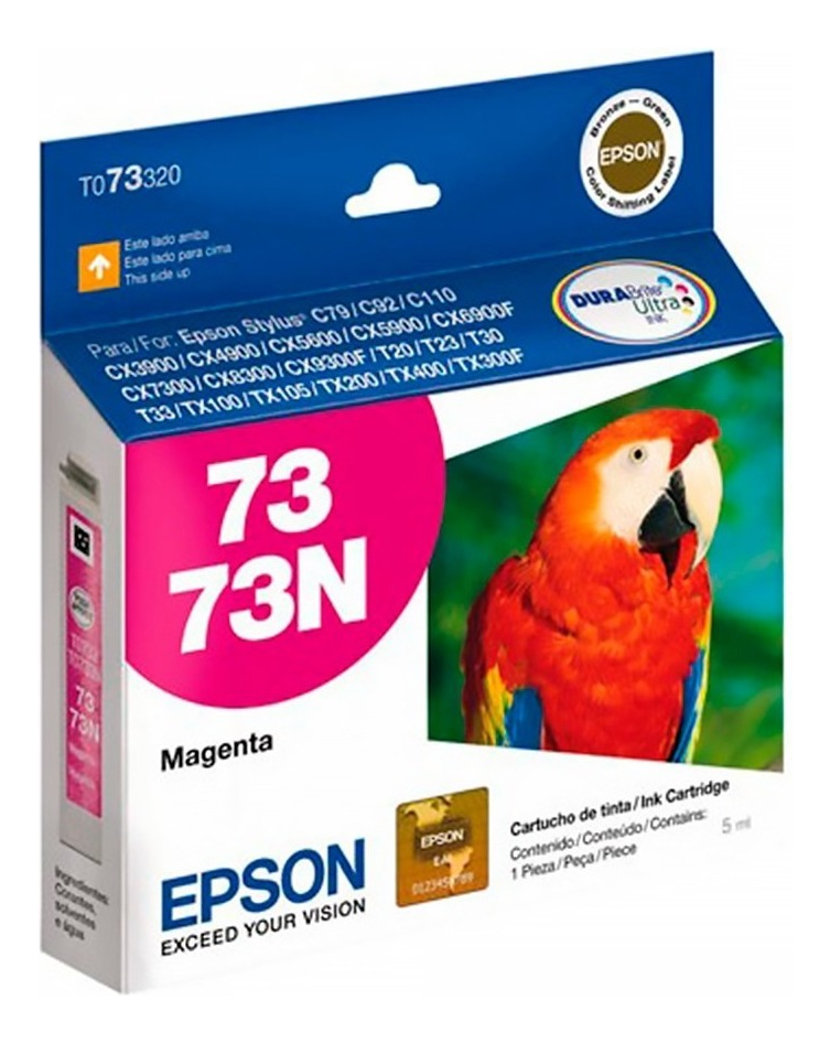 Cartucho Epson 73N Magenta Original T073320